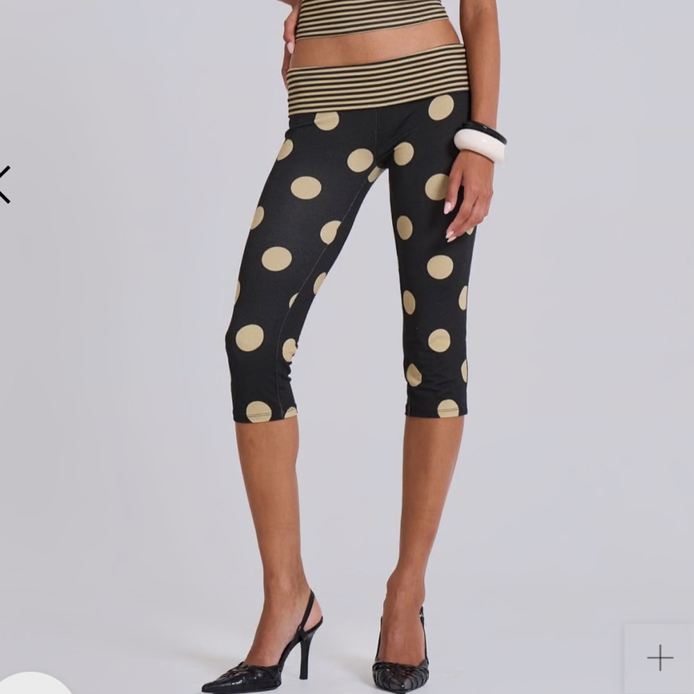 Jaded London fold over Lola capri pants